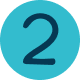 number 2 icon